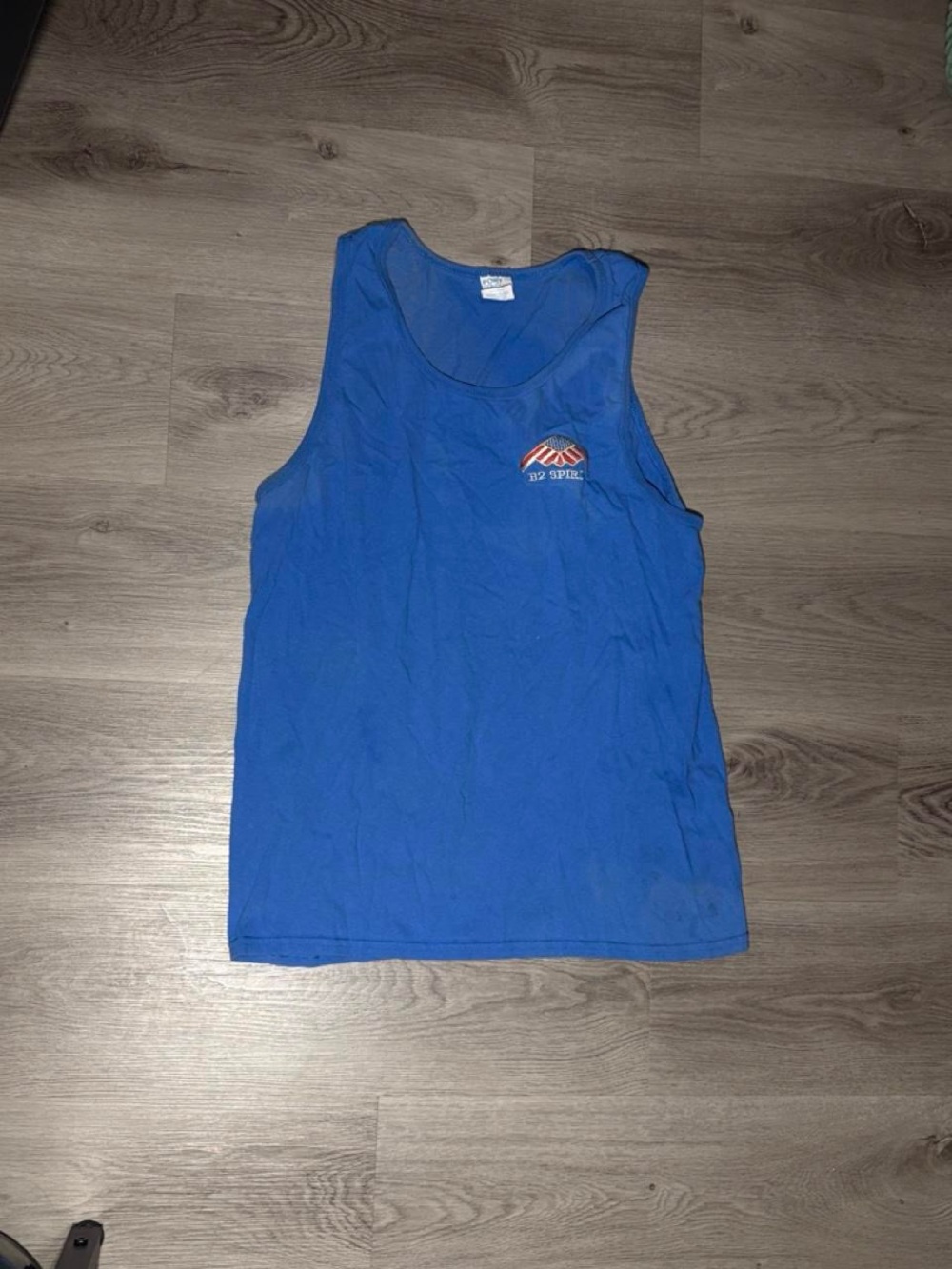 Port and Company Royal Blue Men's Graphic Tank Top